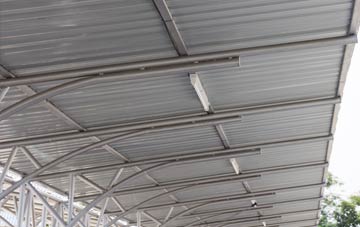 installing Wardle Bank metal roofing